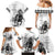 Kentucky Horses Racing Family Matching Mermaid Dress and Hawaiian Shirt Jockey Drawing Style - Wonder Print Shop