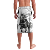 Kentucky Horses Racing Lavalava Jockey Drawing Style - Wonder Print Shop