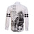 Kentucky Horses Racing Long Sleeve Button Shirt Jockey Drawing Style - Wonder Print Shop