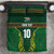 Custom South Africa Rugby Bedding Set Springboks Spirit and King Protea