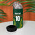 Custom South Africa Rugby 4 in 1 Can Cooler Tumbler Springboks Spirit and King Protea