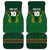 Custom South Africa Rugby Car Mats Springboks Spirit and King Protea