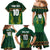 Custom South Africa Rugby Family Matching Mermaid Dress and Hawaiian Shirt Springboks Spirit and King Protea
