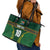 Custom South Africa Rugby Leather Tote Bag Springboks Spirit and King Protea