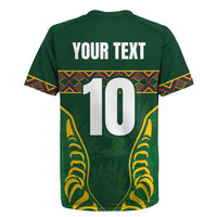Custom South Africa Rugby Rugby Jersey Springboks Spirit and King Protea