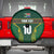 Custom South Africa Rugby Spare Tire Cover Springboks Spirit and King Protea