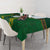 Custom South Africa Rugby Tablecloth Springboks Spirit and King Protea