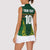 Custom South Africa Rugby Women Sleeveless Polo Shirt Springboks Spirit and King Protea