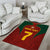 Custom Portugal Football Area Rug A Selecao das Quinas