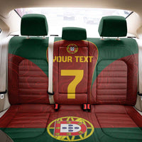 Custom Portugal Football Back Car Seat Cover A Selecao das Quinas