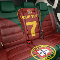 Custom Portugal Football Back Car Seat Cover A Selecao das Quinas