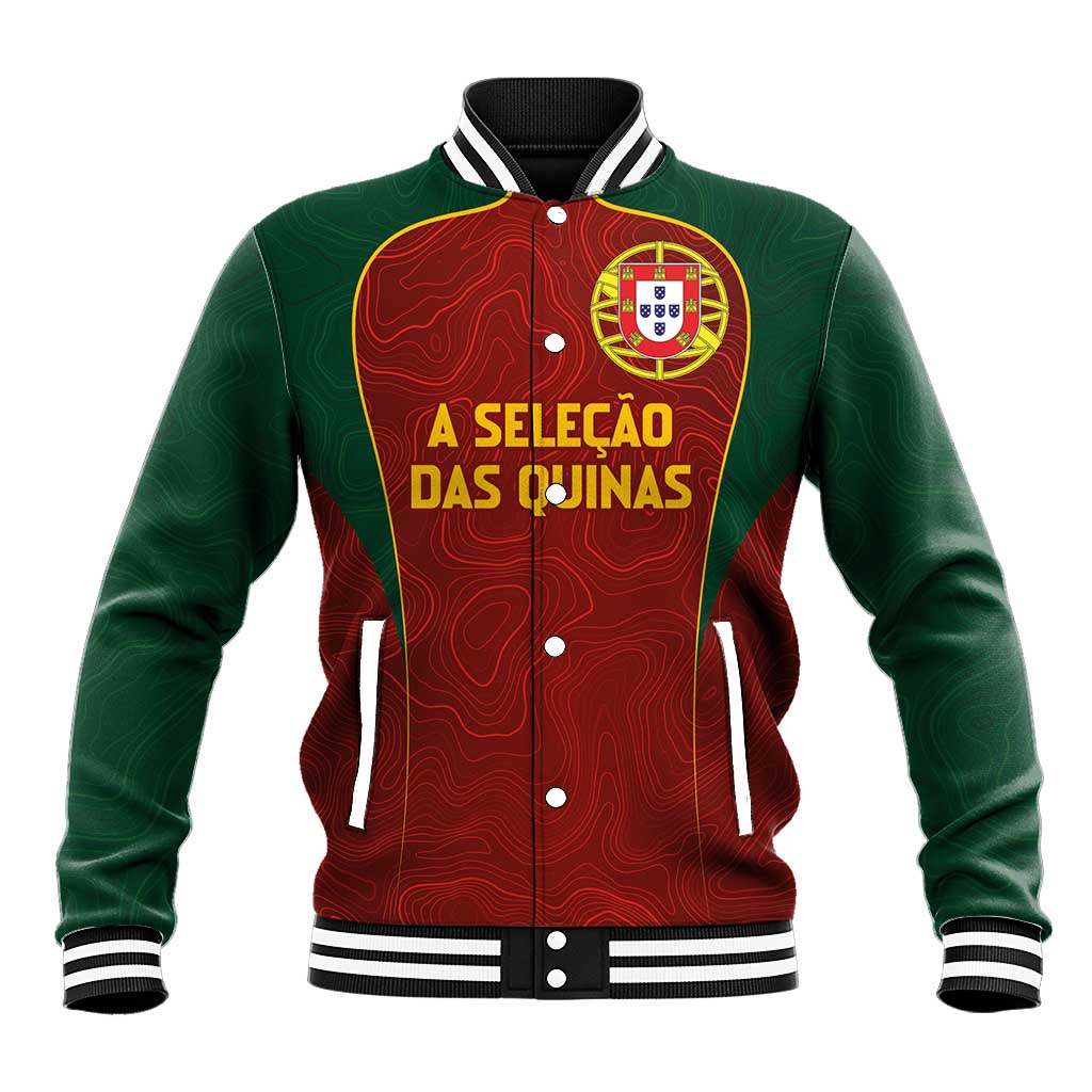 Custom Portugal Football Baseball Jacket A Selecao das Quinas