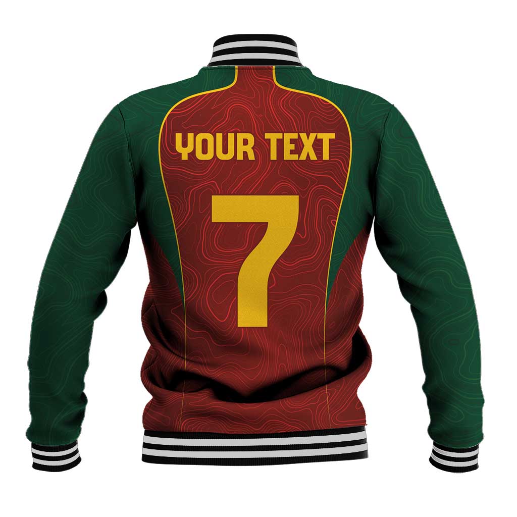 Custom Portugal Football Baseball Jacket A Selecao das Quinas