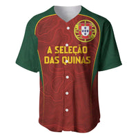 Custom Portugal Football Baseball Jersey A Selecao das Quinas