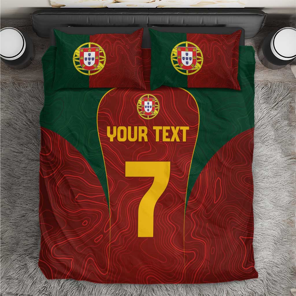 Custom Portugal Football Bedding Set A Selecao das Quinas