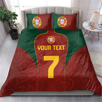 Custom Portugal Football Bedding Set A Selecao das Quinas