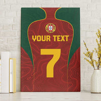 Custom Portugal Football Canvas Wall Art A Selecao das Quinas