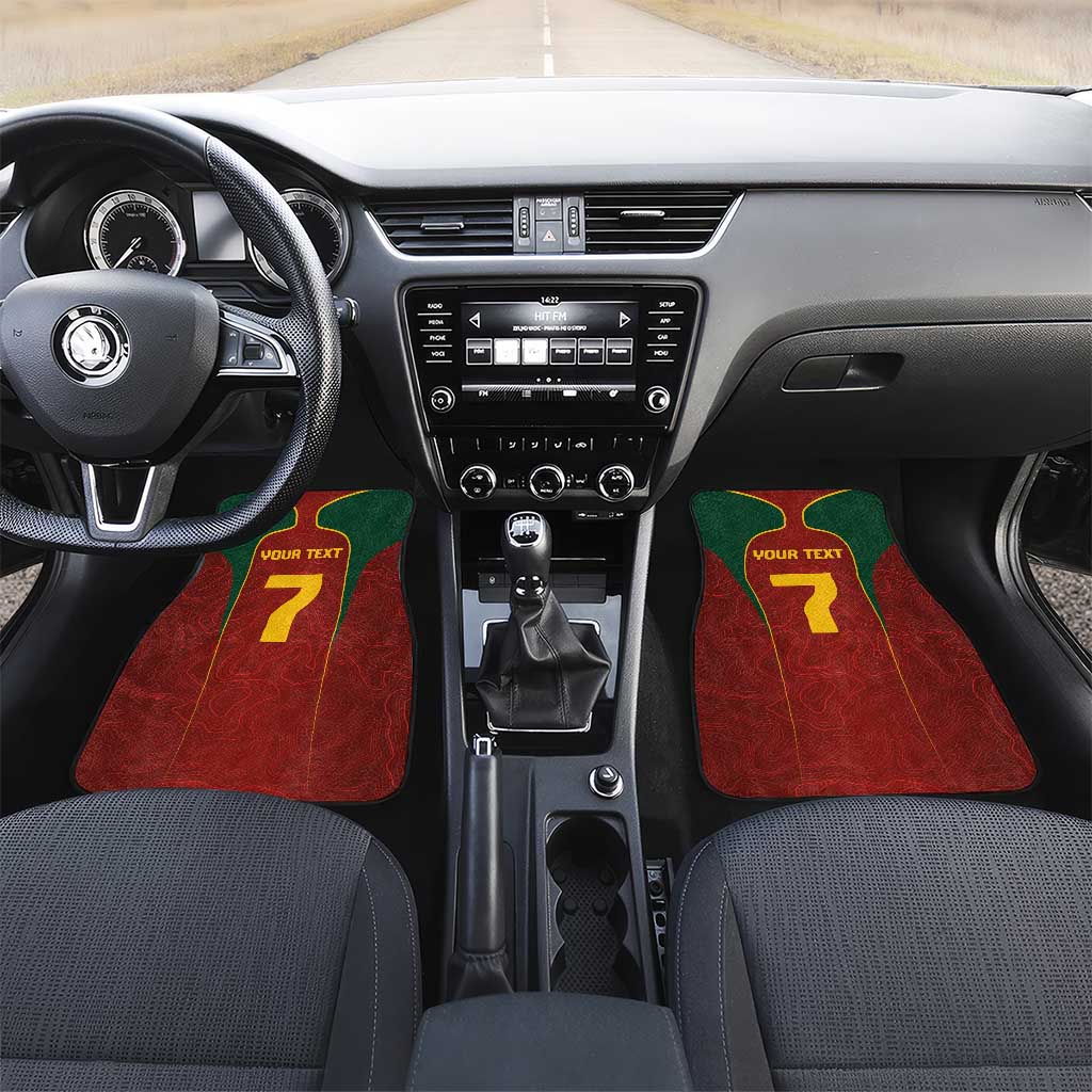 Custom Portugal Football Car Mats A Selecao das Quinas