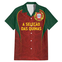Custom Portugal Football Family Matching Mermaid Dress and Hawaiian Shirt A Selecao das Quinas