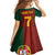 Custom Portugal Football Family Matching Off Shoulder Maxi Dress and Hawaiian Shirt A Selecao das Quinas