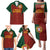 Custom Portugal Football Family Matching Puletasi and Hawaiian Shirt A Selecao das Quinas