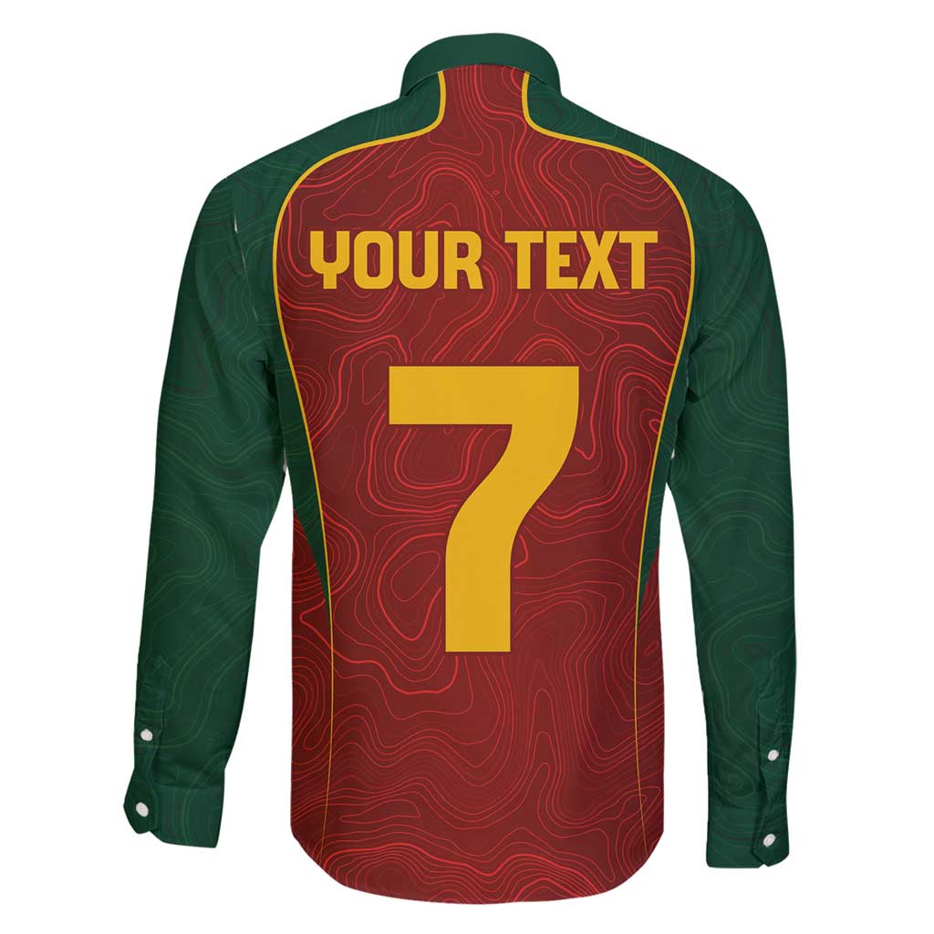 Custom Portugal Football Family Matching Puletasi and Hawaiian Shirt A Selecao das Quinas