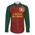 Custom Portugal Football Family Matching Summer Maxi Dress and Hawaiian Shirt A Selecao das Quinas