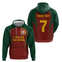 Custom Portugal Football Hoodie A Selecao das Quinas