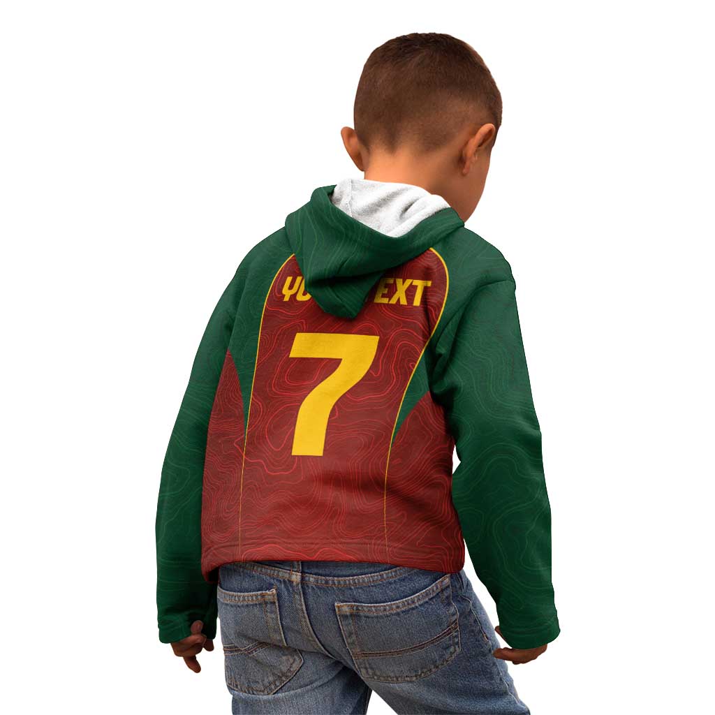 Custom Portugal Football Kid Hoodie A Selecao das Quinas
