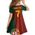 Custom Portugal Football Kid Short Sleeve Dress A Selecao das Quinas