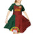 Custom Portugal Football Kid Short Sleeve Dress A Selecao das Quinas