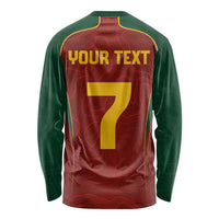 Custom Portugal Football Long Sleeve Shirt A Selecao das Quinas