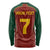 Custom Portugal Football Long Sleeve Shirt A Selecao das Quinas