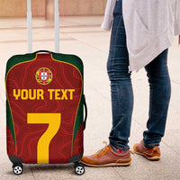 Custom Portugal Football Luggage Cover A Selecao das Quinas