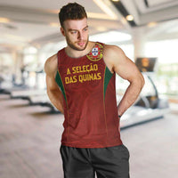 Custom Portugal Football Men Tank Top A Selecao das Quinas