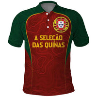 Custom Portugal Football Polo Shirt A Selecao das Quinas