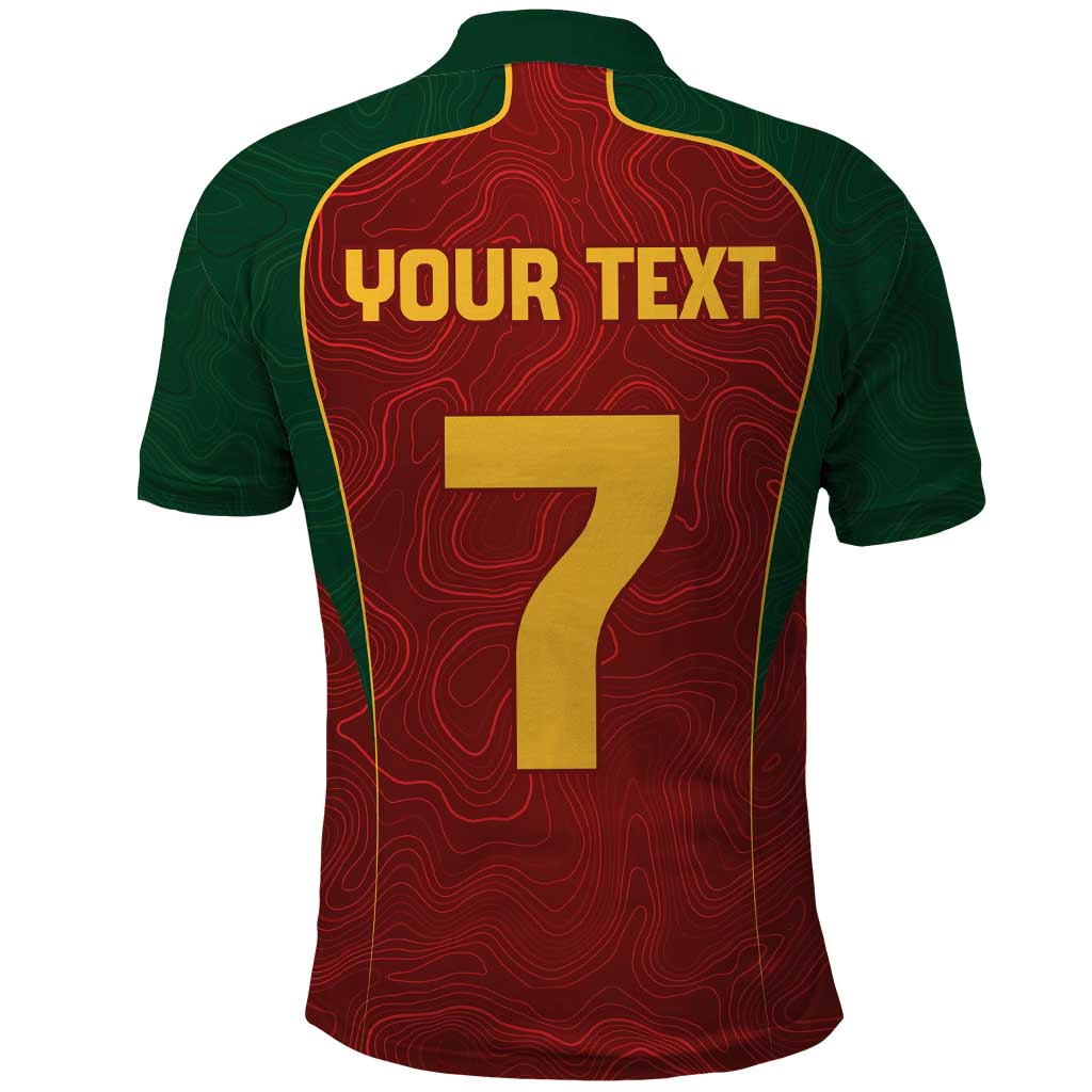 Custom Portugal Football Polo Shirt A Selecao das Quinas