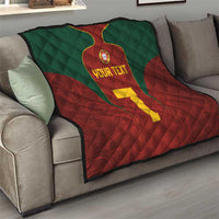 Custom Portugal Football Quilt A Selecao das Quinas