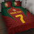 Custom Portugal Football Quilt Bed Set A Selecao das Quinas