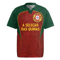 Custom Portugal Football Rugby Jersey A Selecao das Quinas