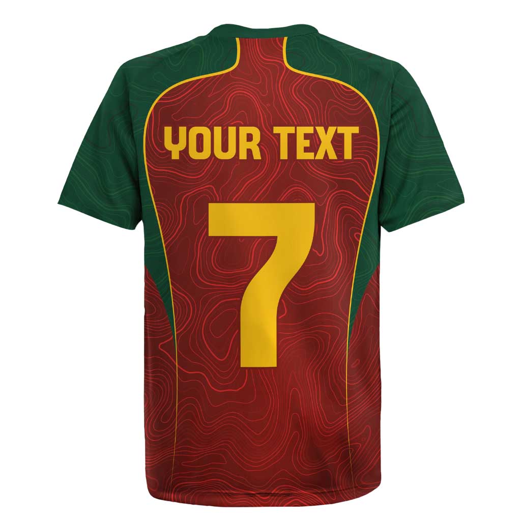 Custom Portugal Football Rugby Jersey A Selecao das Quinas
