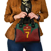 Custom Portugal Football Shoulder Handbag A Selecao das Quinas