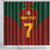 Custom Portugal Football Shower Curtain A Selecao das Quinas