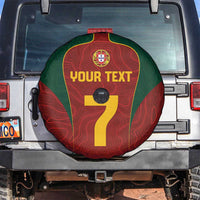 Custom Portugal Football Spare Tire Cover A Selecao das Quinas