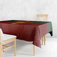 Custom Portugal Football Tablecloth A Selecao das Quinas