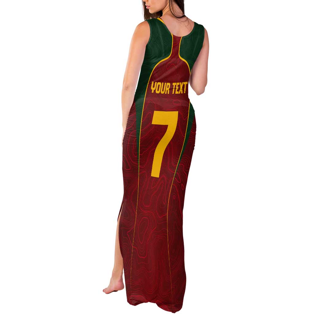 Custom Portugal Football Tank Maxi Dress A Selecao das Quinas