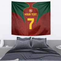 Custom Portugal Football Tapestry A Selecao das Quinas