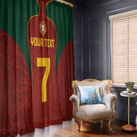 Custom Portugal Football Window Curtain A Selecao das Quinas