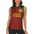 Custom Portugal Football Women Sleeveless Polo Shirt A Selecao das Quinas