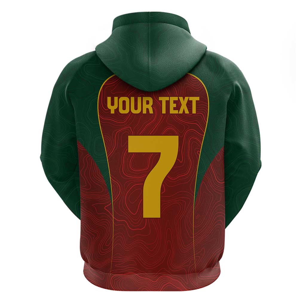 Custom Portugal Football Zip Hoodie A Selecao das Quinas